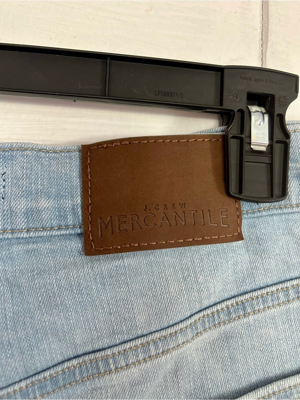 J. Crew Mercantile Light Wash Button-Fly Denim Shorts - Picture 6 of 6